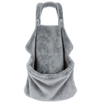 Soft Pet Carrier Apron With Spacious Front Pocket And Hands-Free Functionality Breathable Fabric For Small Dog And Cat Adjustable Back Strap For