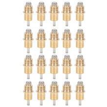 Automatic Rabbit Water Nipples, Rabbit Drinker Nipple with Straight Blade Design for Cage Hydration Systems, Copper Rustproof Nipple Drinker for Small