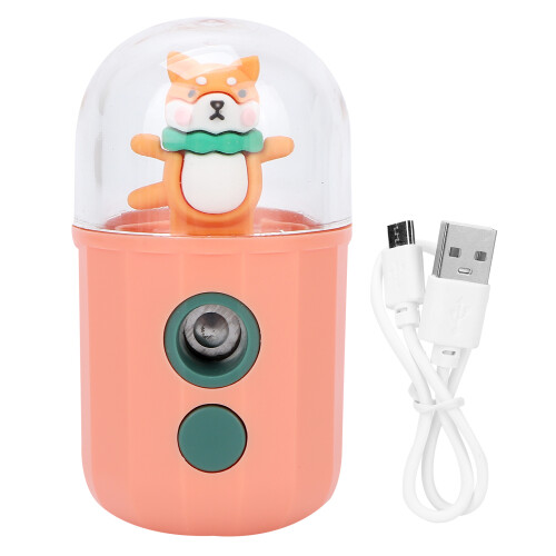 Ψεκαστήρας Nano Mist με δεξαμενή νερού σε σπειροειδές στυλ, η υπερηχητική δόνηση