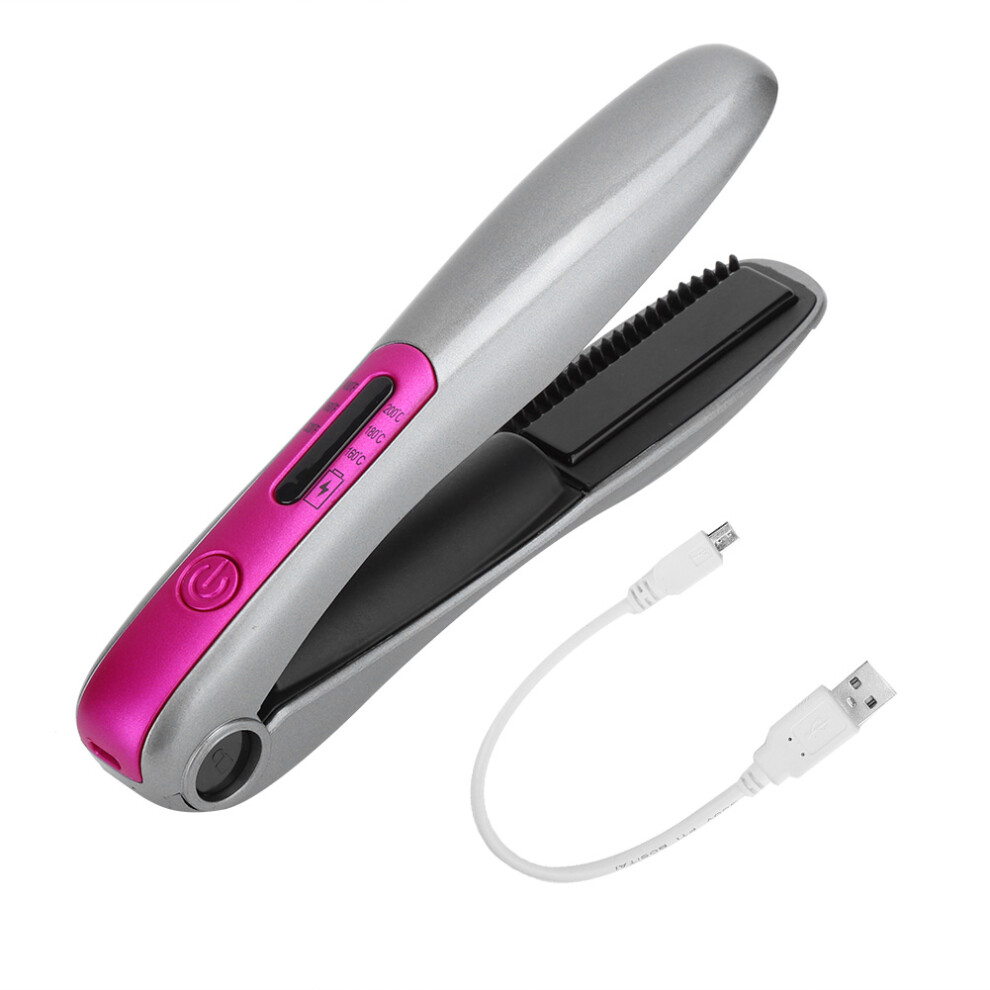 Versatile Hair Styling Tool Featuring Upgraded Titanium Alloy Floating Plate And Small Size & Cordless Freedom For Anytime, Anywhere Hair Perfection