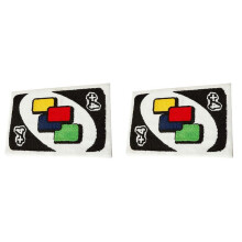 2X Reverse Card FußMatte, Tufting-Teppiche, Wohnzimmer, Nachttisch, Bodenmatte, Weicher Teppich, Verdickter, Rutschfester Teppich, Heimdekoration