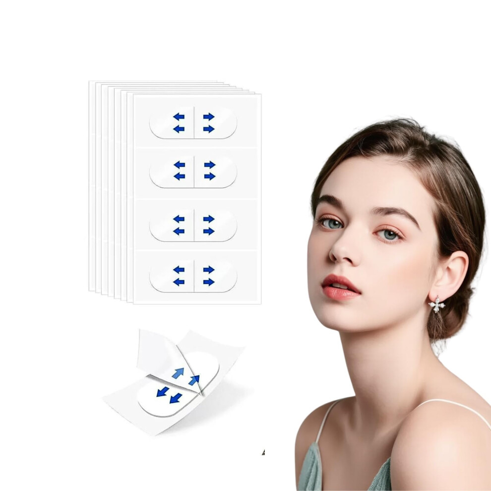 Face Lift Tape Invisible UltraThin Instant 3D Lifting for Women Jawline and Double Chin
