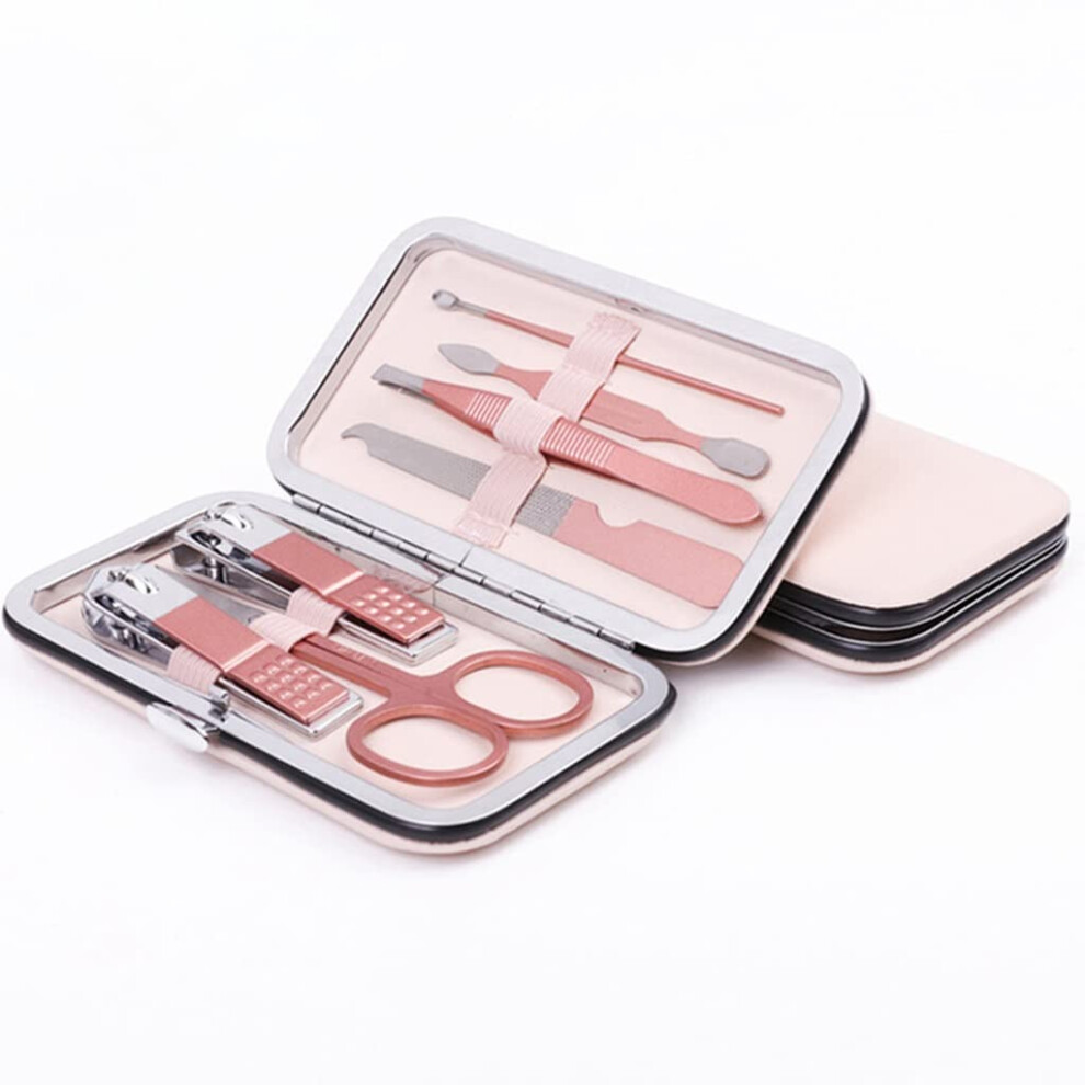 Professional Stainless Steel Nail Clipper Set with Sharp Precision Blades for Toenails and Fingernails