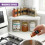 GEEZY (Corner Shelf) GEEZY Stackable Insert Shelves - Kitchen Pantry Cabinet Counter Storage Organizer Rack Stand - Space-Saving, Durable, and Versatile 5
