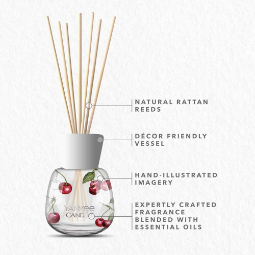 Yankee Candle Yankee Candle Reed Diffuser 100ml Black Cherry 2