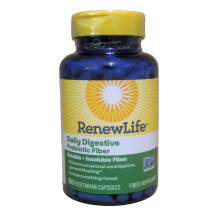 RENEW LIFE Digestive Prebiotic Fiber, 150 Veg Caps