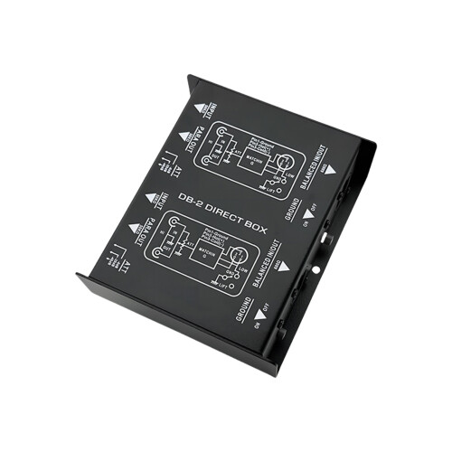 Double Input Passive DI Box With Professional Impedance Matching