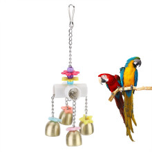 Decorative Swing String Cage Accessory For Birds, Novel And Unique Design Bite Resistance Parrot Toys Made Of Stainless Steel And Acrylic That
