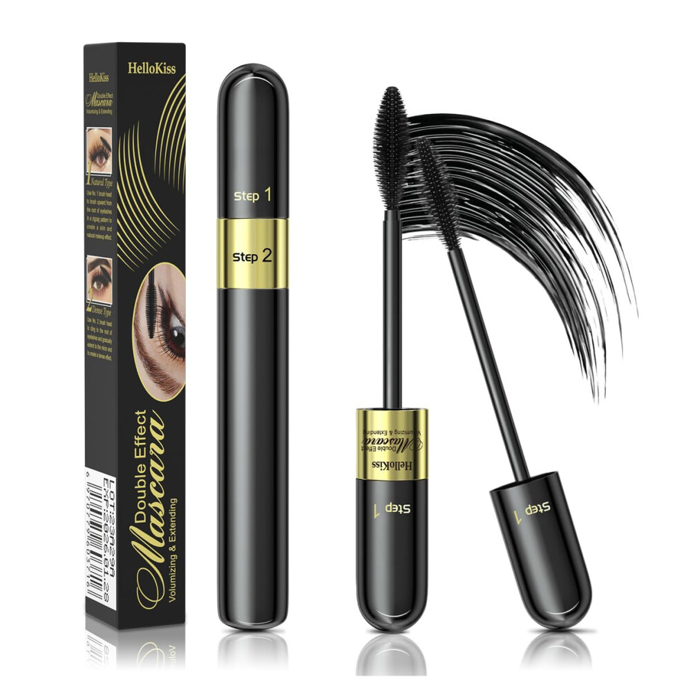 Tubing Mascara Smudge Proof Long Lasting Curling Vegan Formula for Soft Full Lashes