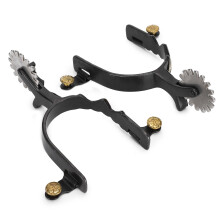 Speroni da cowboy western, accessori per equitazione in acciaio inossidabile con ingranaggio girevole, ottimi accessori per equitazione per uomo e