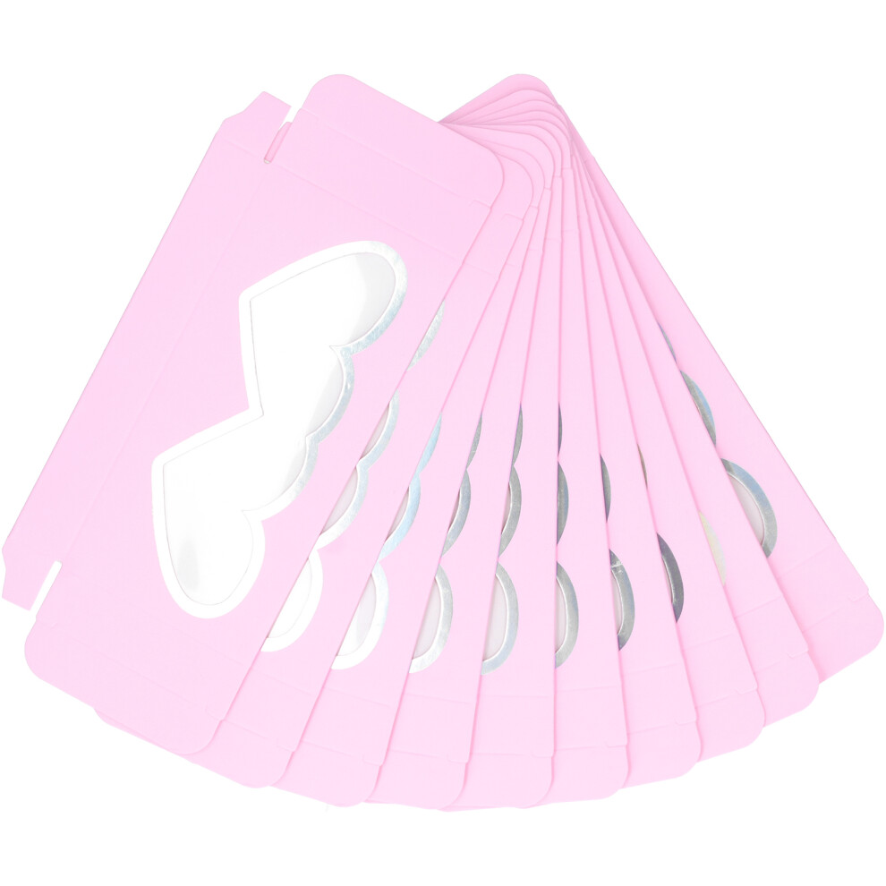 Artificial Eyelash Organizer, Fine Workmanship Lash Organizers, 10PCS Waterproof Lightweight Paper Eyelash Boxes, Convenient Eyelash Container For Sa