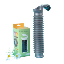 (Grauer Farb kasten, Leckfest 750ML) Faltbarer Teleskop-Urin-Eimer 750ML