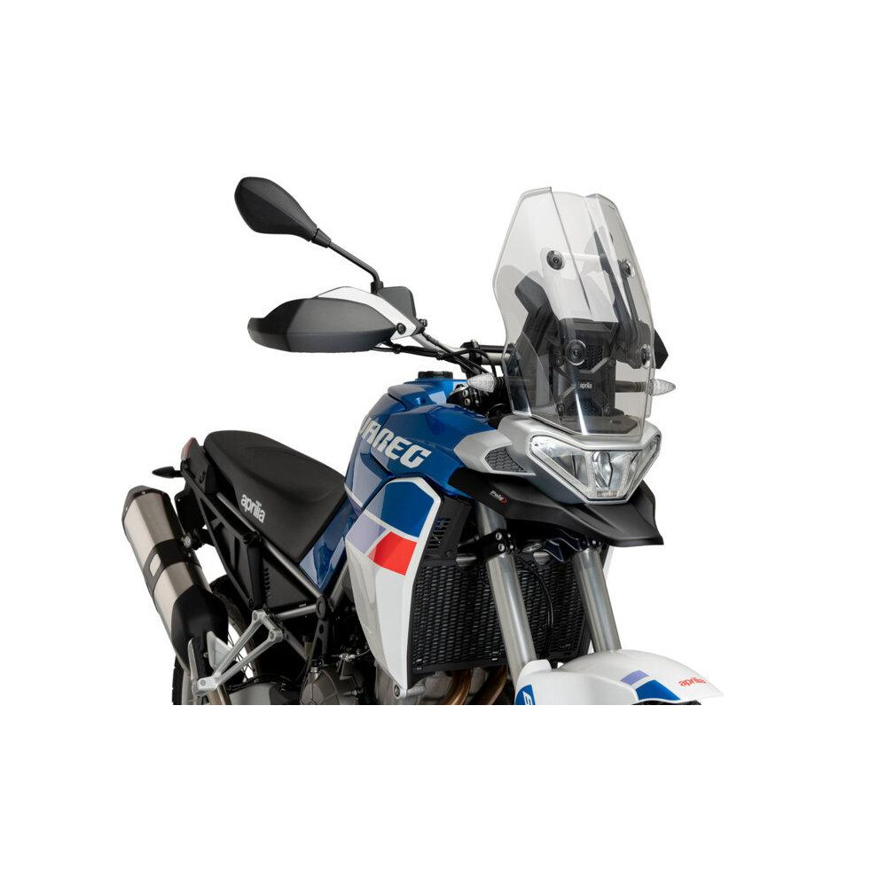 Puig Black Beak For Aprilia Tuareg 660 2022-2025 - Matt