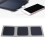 Folding Solar Panel For Outdoor Use High Efficiency Conversion IP65 Waterproof With USB Cable Foldable Design Energy Saving And Environmental 5