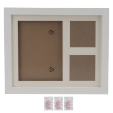 Kit para Impressão da Mãozinha do Bebê, Kit para Impressão do Pezinho do Bebê, Quadro de Lembrança para Recém-Nascido, Presente Personalizado