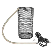 Universal Heat Lamp Cage Reptile Heating Lampshade Anti Scald Mesh Cover Sturdy and Durable Suitable For Ceramic Light Bulb Pet Reptile Amphibian