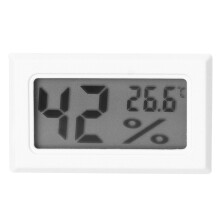Digitales Thermometer- und Feuchtigkeitsmessgerät, hochpräzises Hygrometer ohne Sonde, LCD-Anzeige, Mini-Temperatur- und Feuchtigkeitsmonitor mit