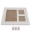 Κιτ αποτυπωμάτων χεριών μωρού, κιτ αποτυπωμάτων μωρού, κορνίζα αναμνηστικών για 3