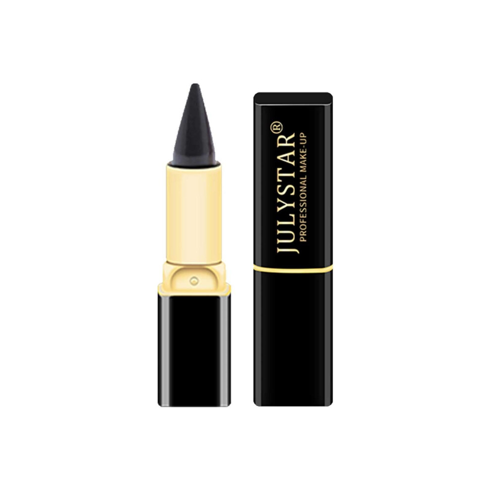 Waterproof Black Gel Eyeliner Pencil with Precise Tip, Smudge Proof Long Lasting Eye Makeup for Women