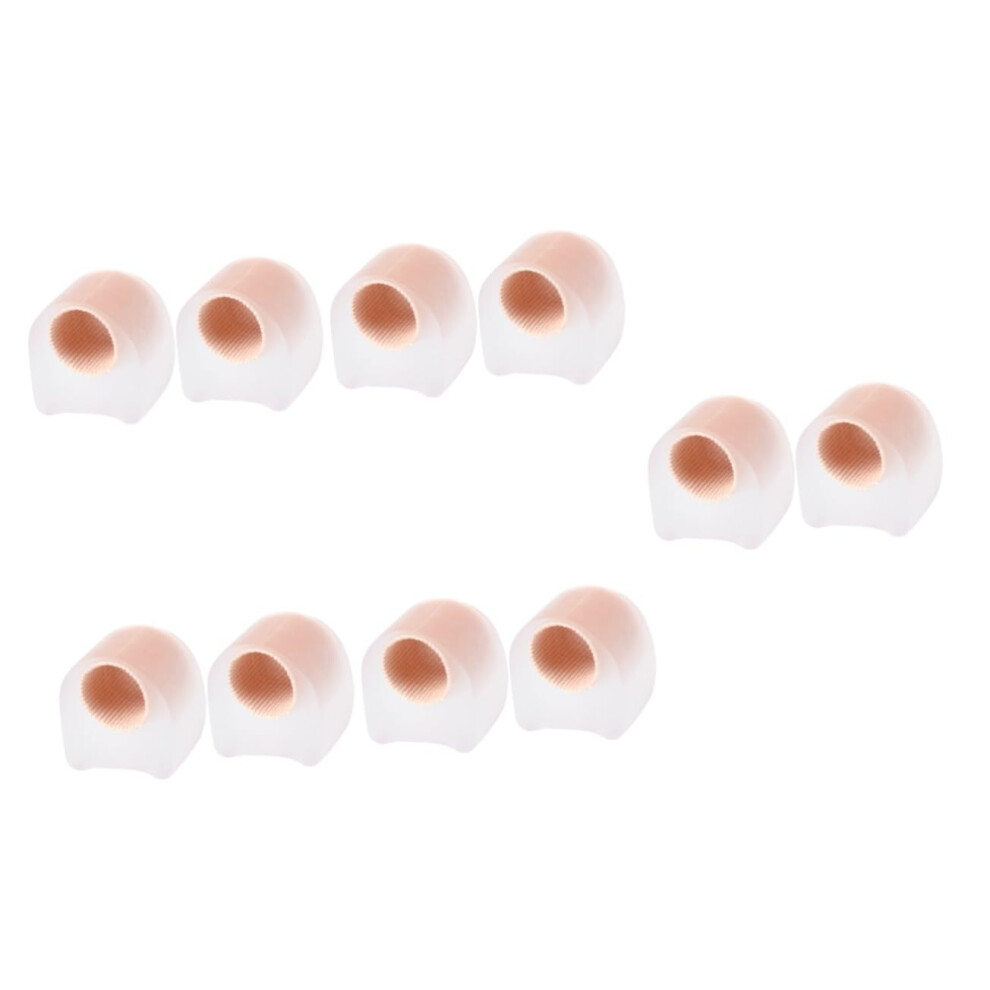 Toe Separator 10pcs Bunion Relief Reusable Comfortable Spacers for Men and Women Foot Alignment