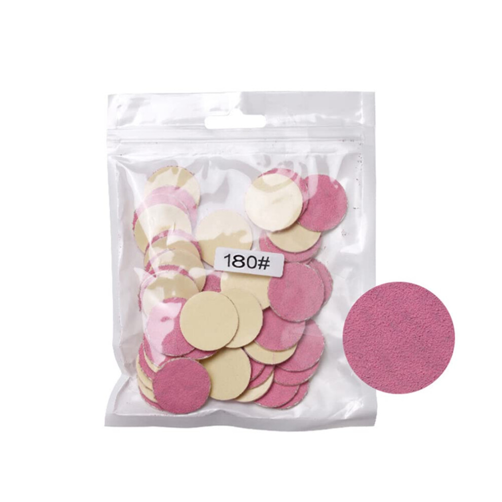 Replacement Sandpaper Discs For Electric Foot File, Selfadhesive Pads 80 120 180 Grit, 50Pack 9365369644434