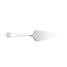 Stainless Steel Cake Server with Serrated Edge, Toothed Pizza Cutter and MultiPurpose Serving Tool