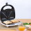 Zaprix Domestic 2 Slice White Sandwich Maker 750W 5