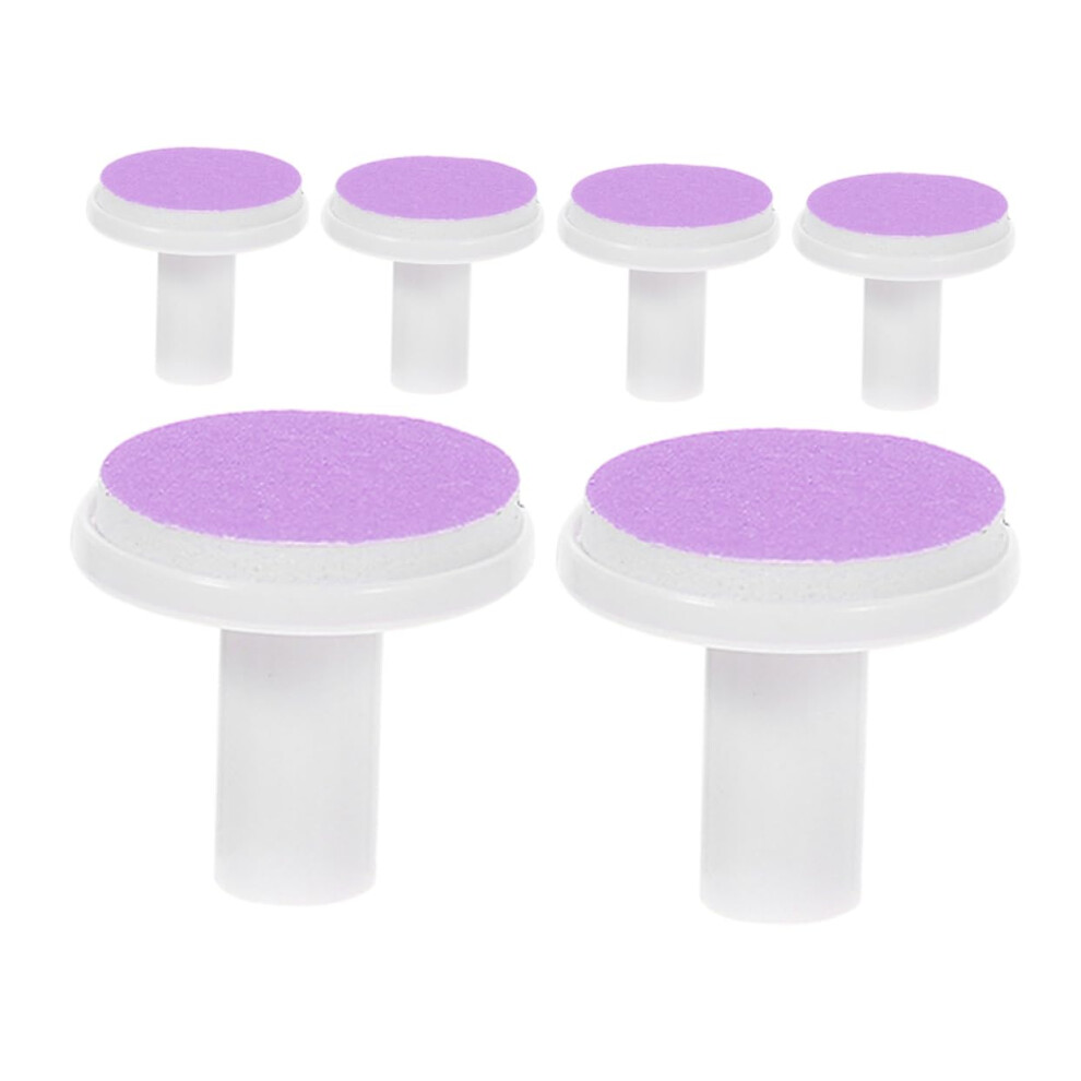 Electric Nail Grinder Heads Set for Babies  Safe Baby Nail Trimmer Replacement Pads 6pcs