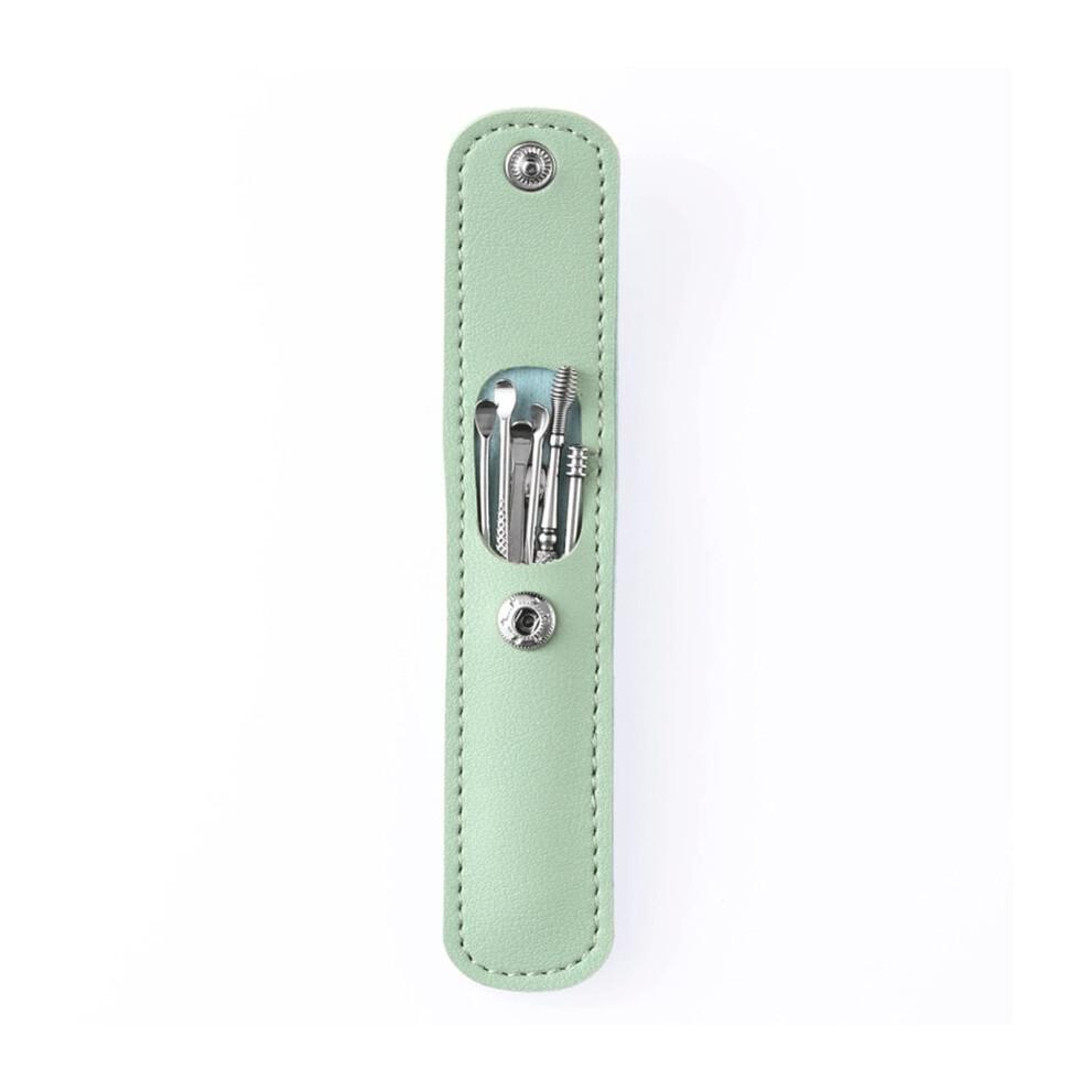 Ear Wax Removal Kit Stainless Steel Ear Pick Set with Case Safe MultiTool Ear Cleaning