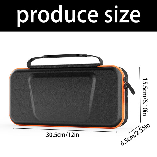Scratchproof Bag Handheld Console Travel Carrying Case with 2