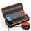 Scratchproof Bag Handheld Console Travel Carrying Case with 5