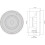 6.5" Slimline Ceiling Speaker Pair 4