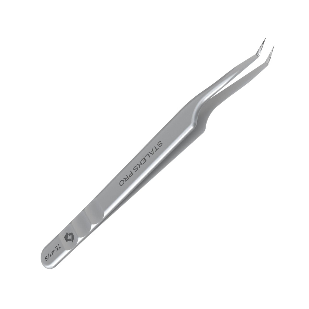 Staleks Pro Staleks Professional Eyelash Tweezers Expert 41 Type 8 (Mini L, 70 Inches)