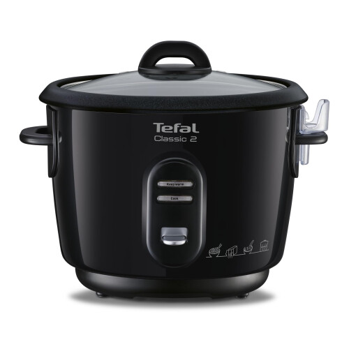 Tefal Tefal - RK102811 - Classic Black Metallic Rice Cooker 1