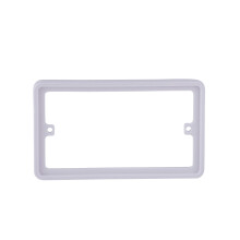 Schneider Electric Lisse White Moulded - Double Socket Spacer, GGBLSPC2, White, Pack Of 5