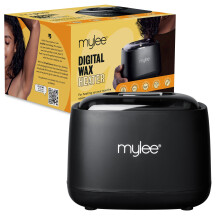 Mylee Digital Wax Heater with Silicone Jar for Hard & Soft Cr?me Wax, Salon Quality Hair Removal, Depilatory Waxing Melter, Digital Temperature