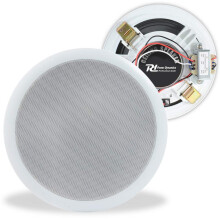 Power Dynamics CSPB6 100V Line Ceiling Speaker ? 6.5-Inch Passive Commercial Ceiling Speaker with 5W/10W Tapping and ABS Housing for Offices,