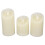 Safe And Smokeless LED Candle Flickering Flame Simulation Technology Flameless And Dripless Timer Function Comfortable Environment Real Wax Flameless 3