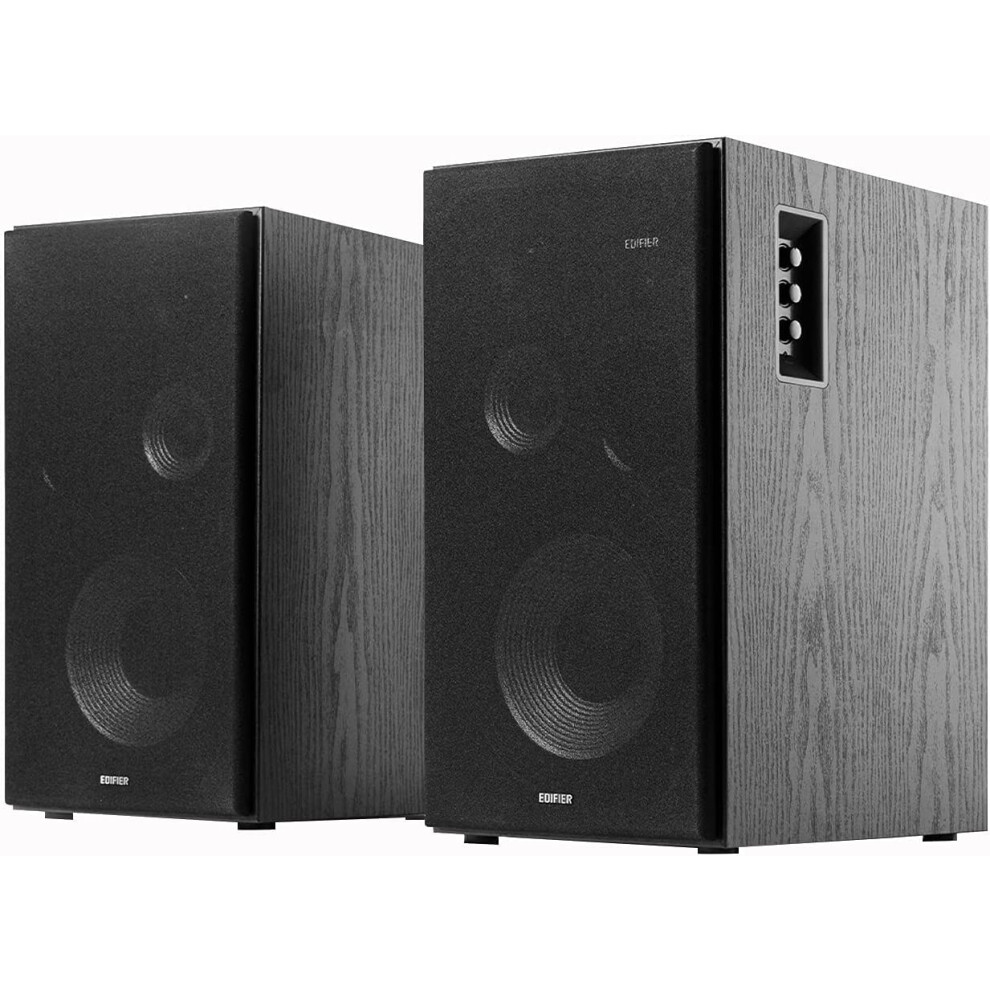 Edifier R2850db 3-Way Active Speakers, 150W Rms Tri-Amp Speaker, Bluetooth V5.1 Wireless Speaker With Sub-Out, Black ? Pair