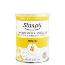 Honey Natural Starpil Strip Wax, Tin 800 ml