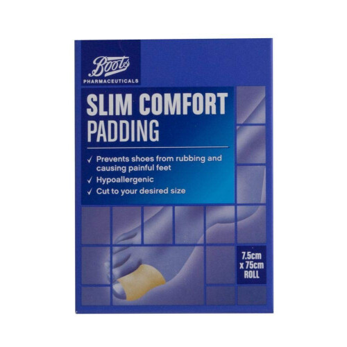 Boots No7 Boots Pharmaceuticals Slim Comfort Padding (7.5cm x 75cm Roll)