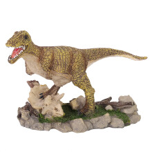 1 buc realist rășină meșteșuguri dinozaur craniu fosilă schelet model acvariu terariu decorare simulare rășină dinozaur schelet acasă Aq
