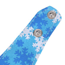 Small Pet Cartoon Vest with Leash in Light Blue for Squirrels