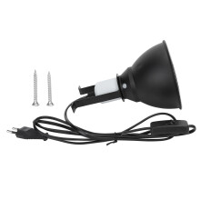 UVB Light Fixture For Reptile Enclosure, Reptile Heat Lamp With Durable Construction And Ventilation Holes For Optimal Cooling