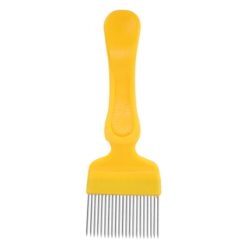 Honey Uncapping Tool Beekeeping Equipment Sharp Tines Stainless Steel Construction Wood Handle Rustproof Durable Design Beekeeper Tool Easy To Clean S