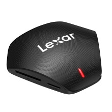 Lexar Professional 3-in-1 Multi-Card Reader - Up to 312MB/s for SD/Micro SD, 160MB/s for CF, USB 3.0/2.0 & USB-C to USB-A Cable (LRW500URBAMZN)