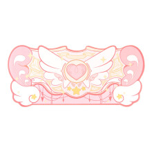 GeekShare Large Gaming Mouse Pad Kawaii Pink Non-Slip Rubber Back Mouse Pad Big Waterproof Desk Mat for Keyboard and Mouse Perfect for Gaming,or Home