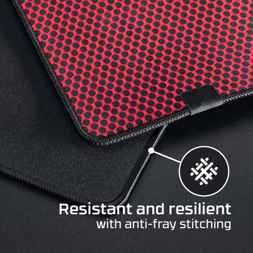 HyperX HyperX 4Z7X3AA Pulsefire Mat ? Gaming Mouse Pad ? Medium ? Precise Cloth Surface ? Antifray Flush Stitching ? Non-Slip Rubber Base, Black 2