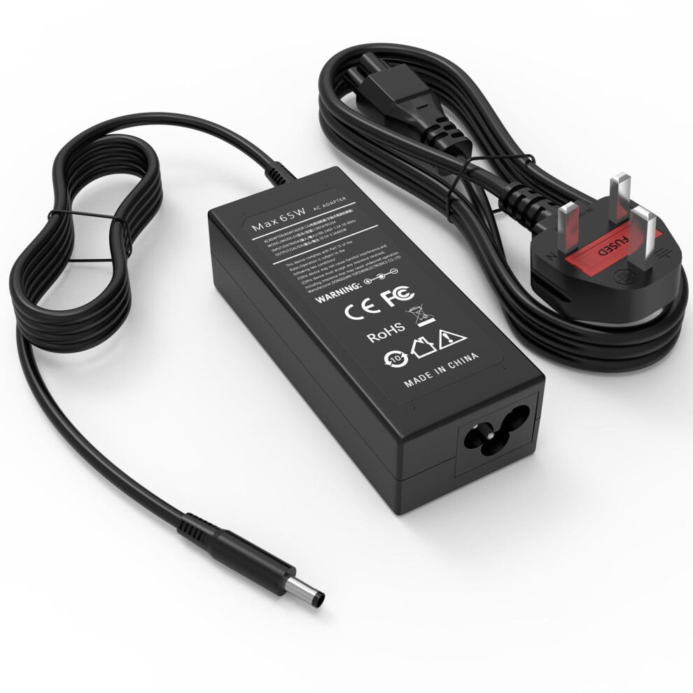 65W Ac Adapter Compatible With Dell Inspiron 14 15 16 3520 3525 3511 5630 5620 5435 5420 5425,Latitude 3520 3420 3320,Vostro 3420 3425 3520 3525 5051222471197