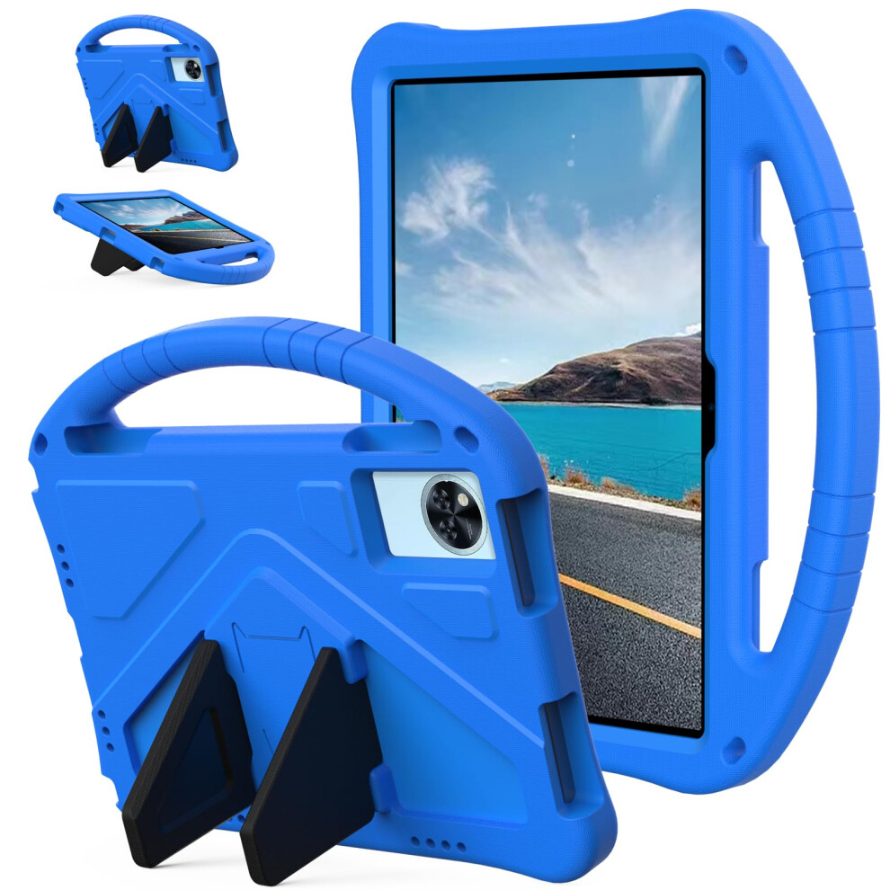 Yrh For Lenovo Idea Tab 11 Case 2025 (Tb336), For Lenovo Tab M11 Case 2024 (Tb330fu), Kids Eva Shockproof Tablet Cover With Stand Handle, Blue 5051221700939